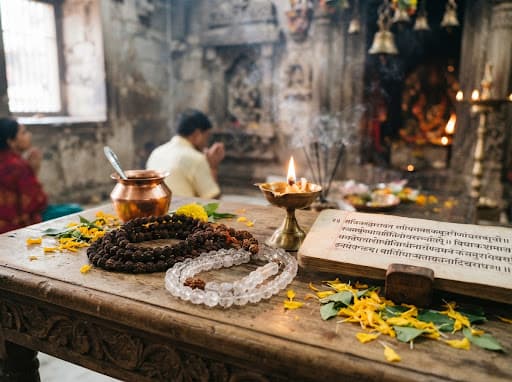 पंडित जी द्वारा भक्त संग व्यक्तिगत संकल्प प्रार्थना